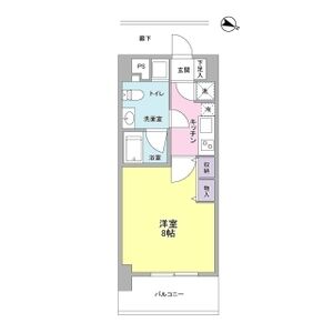 アプリーレ京町堀の間取り図