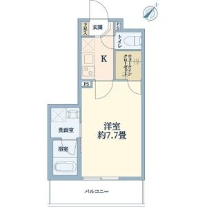 ウェルスクエア池田井口堂の間取り図