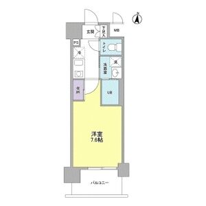 comforespa新大阪の間取り図