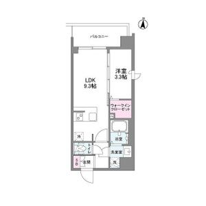 シーズンフラッツ新大阪SOUTHの間取り図