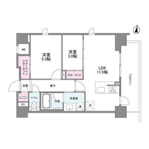 シーズンフラッツ緑地公園の間取り図