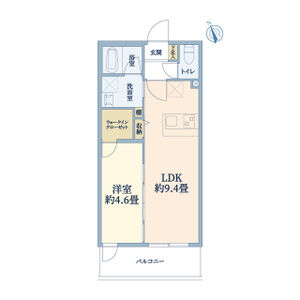 ウェルスクエア万代東の間取り図