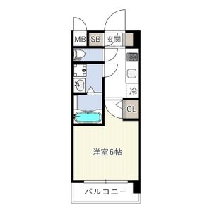 エスリードレジデンス ザ・グラン新大阪フラッツの間取り図
