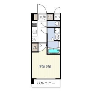 エスリードレジデンス ザ・グラン新大阪フラッツの間取り図