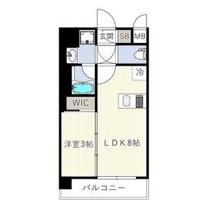 エスリードレジデンス ザ・グラン新大阪フラッツの間取り図