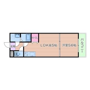 フジパレス吹田穂波公園の間取り図