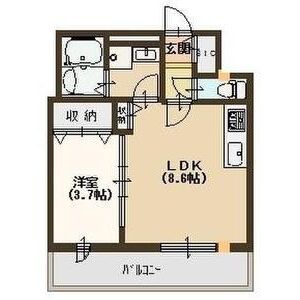 ブラン シェトワの間取り図