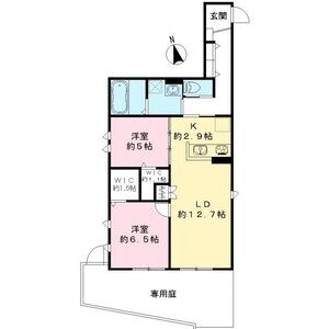 ユアメゾン プリーモの間取り図