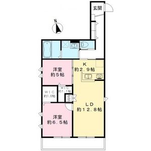ユアメゾン プリーモの間取り図