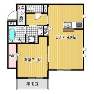 Lumiere 渚 southの間取り図