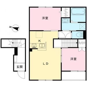 エクラン・ド・ステラの間取り図