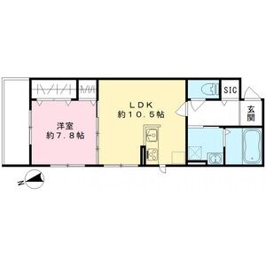 CASA PINO SOLO(カーサ・ピノ・ソロ)の間取り図