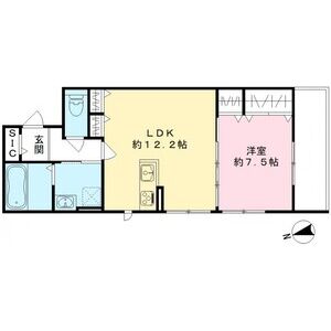 CASA PINO SOLO(カーサ・ピノ・ソロ)の間取り図