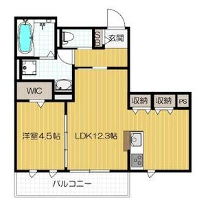カリーナゲートの間取り図