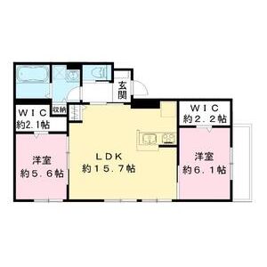 cozy court 千里山田II番館の間取り図