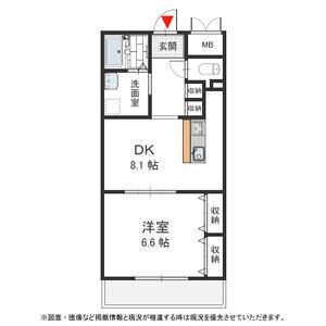 クラルテ甲子園の間取り図