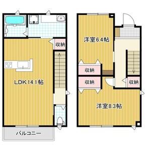 FLAT OUT Zの間取り図