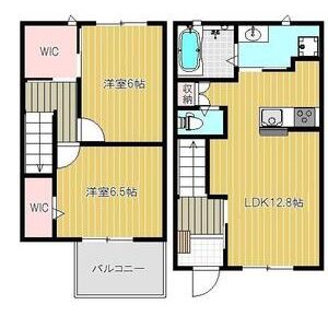 Sunplage B棟の間取り図