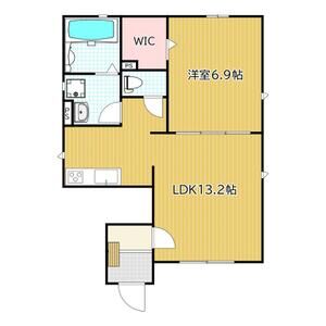 フルールの間取り図