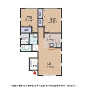 シェモア御影北の間取り図