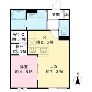 Pieces Clairesの間取り図