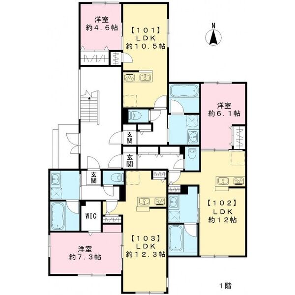 Ys Court IIの室内写真1枚目