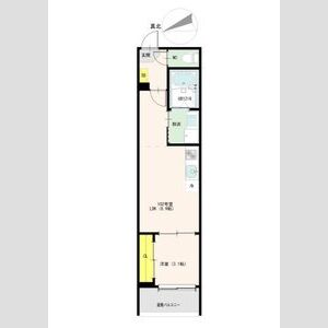 サンメイプル上新庄の間取り図