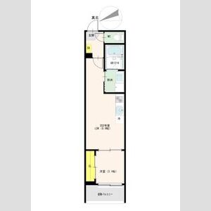 サンメイプル上新庄の間取り図