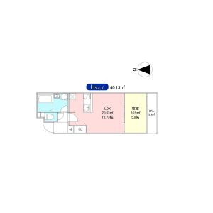 La Fite GOSHOKITA IIの間取り図