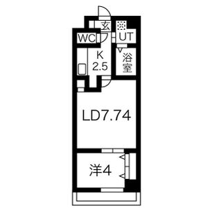 パーラム豊津の間取り図