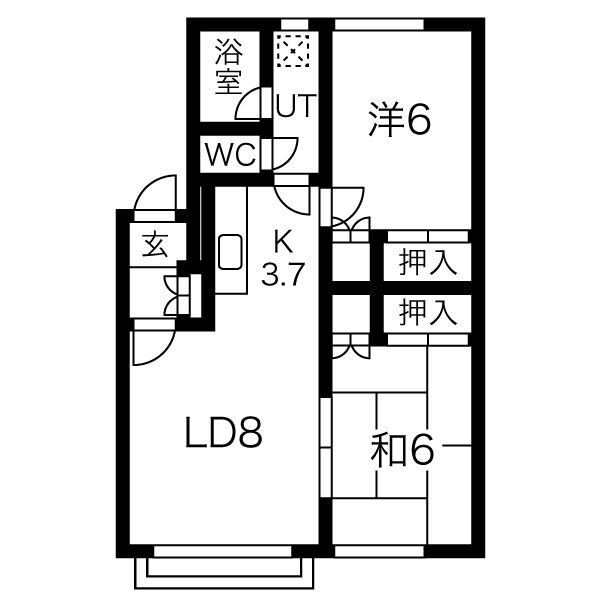 鈴真ハイツA 画像12