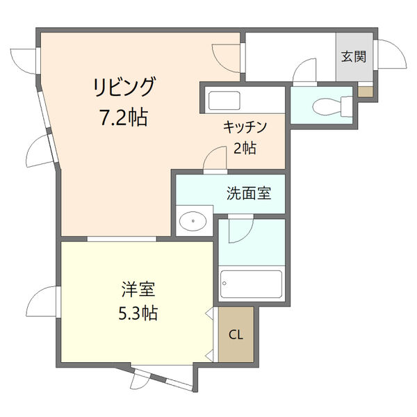 デュオ平岸 画像13
