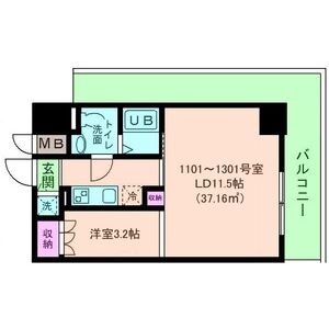 エス・キュート尼崎IIの間取り図