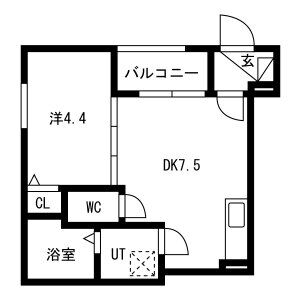 Garden Maison 内代の間取り図