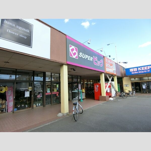 現地周辺 (スーパービッグ原町店461m)