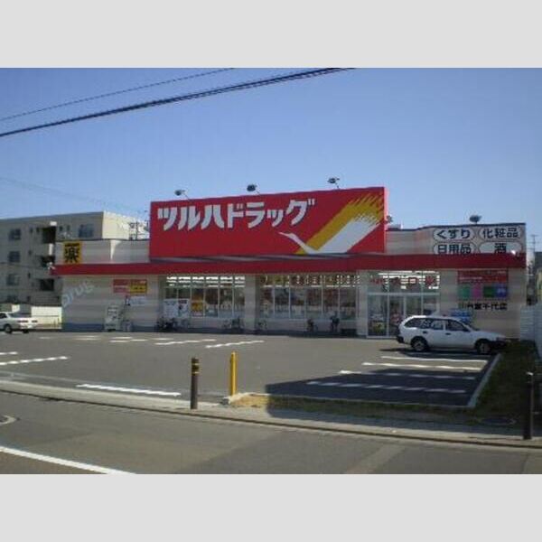 現地周辺 (ツルハドラッグ宮千代店)