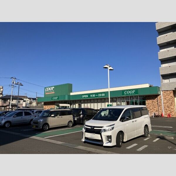 現地周辺 (COOP　MIYAGI市名坂店)
