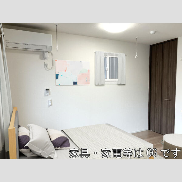 居室・リビング (家具‧家電はCGです)