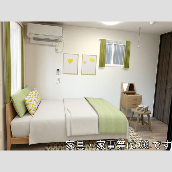 居室・リビング (家具‧家電はCGです)