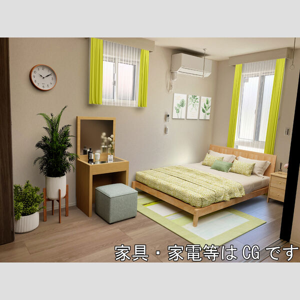 居室・リビング (家具‧家電はCGです)