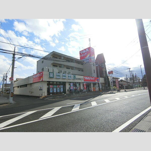 現地周辺 (ツルハドラッグ)