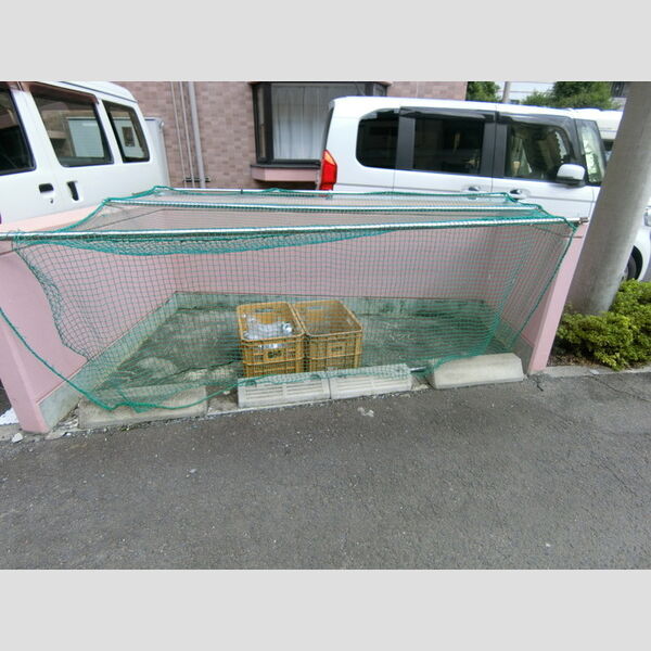 現地周辺 (ゴミ置場)