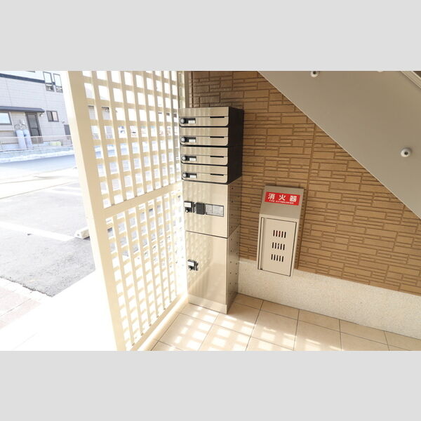 現地周辺 (宅配ボックス&集合ポスト)