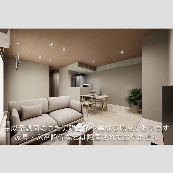 居室・リビング (LDK　完成予想図)