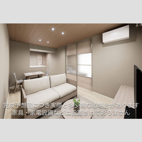 居室・リビング (LDK　完成予想図)