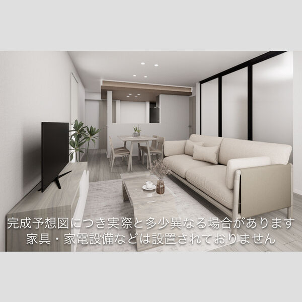 居室・リビング (LDK　完成予想図)