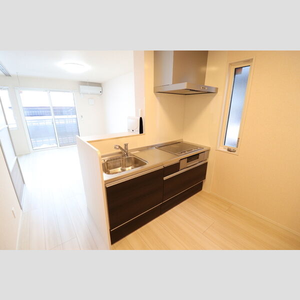 キッチン (2口IHコンロ+1口ラジエント　システムキッチン)