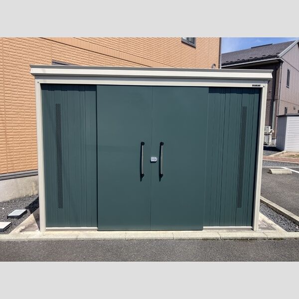 現地周辺 (ゴミステーション)