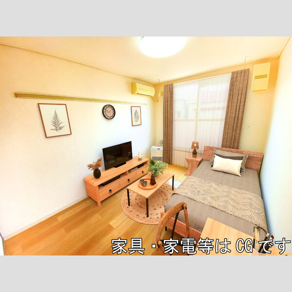 居室・リビング (家具配置予想図になります。イメージ図はCGを利用して作製されております。)