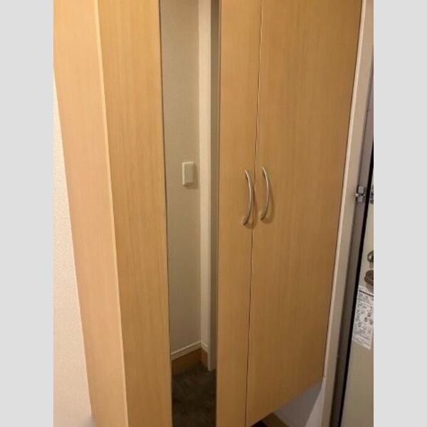 収納 (姿見付シューズボックス)